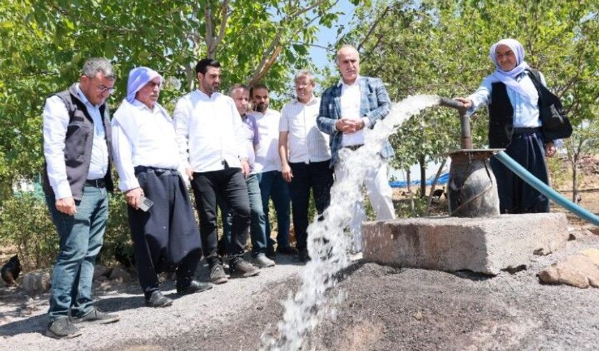 Siverek Kırsalına Kesintisiz Su Müjdesi