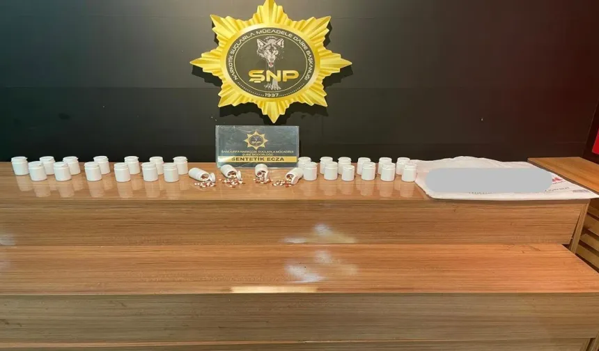 Şanlıurfa’da Uyuşturucu Operasyonu: Bin 468 Adet Sentetik Ecza Ele Geçirildi