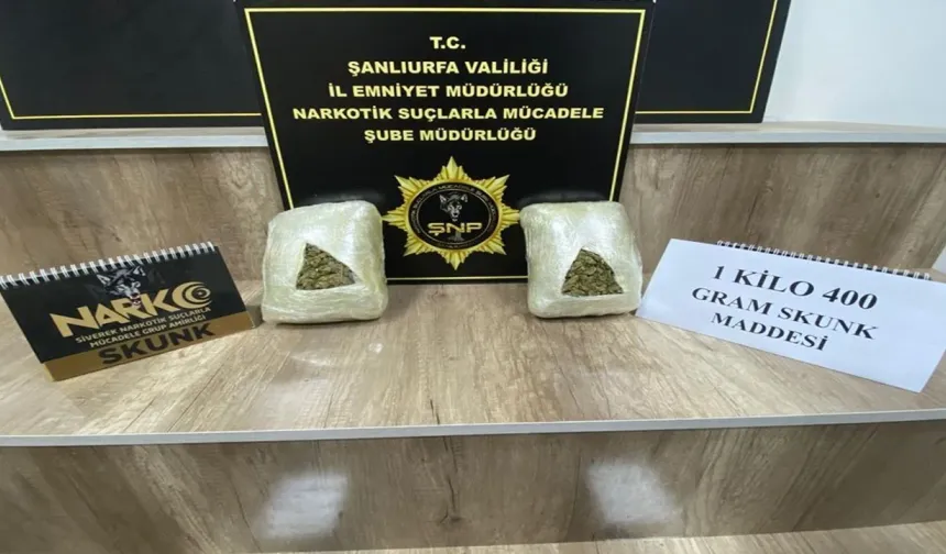 Şanlıurfa’da Narkotik Operasyonu! Kilolarca Uyuşturucu Ele Geçirildi