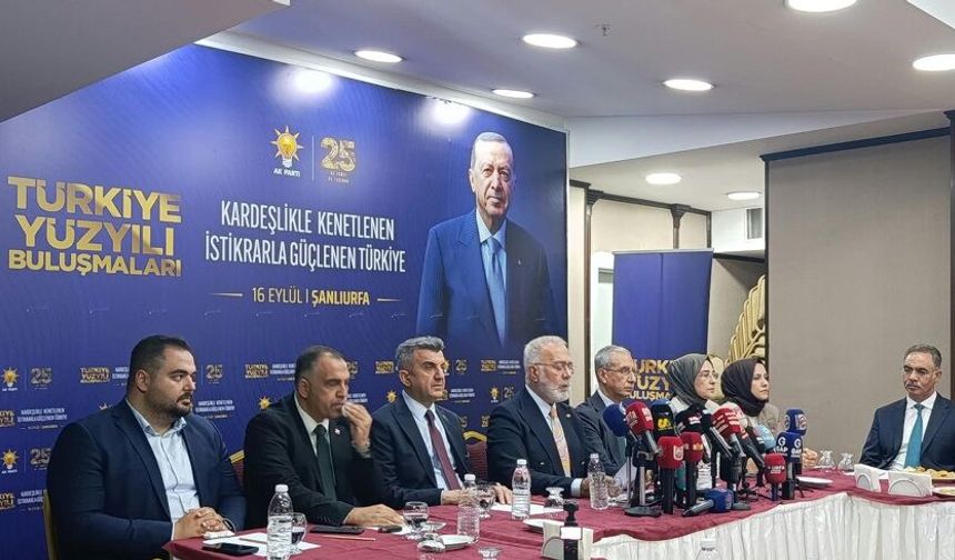 Şanlıurfa’da "Türkiye Yüzyılı" Çıkarması: Bahadır Yenişehirlioğlu'ndan "Terörsüz Türkiye" Açıklaması