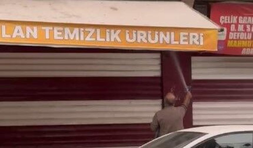 Şanlıurfa’da Temizlik Malzemeleri Satan İş Yerinde Yangın