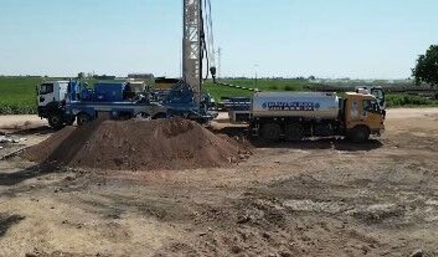 Şanlıurfa’da İçme Suyu İçin Sondaj Çalışmaları Sürüyor