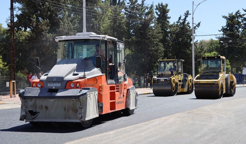 Şanlıurfa'nın tarihi cadde ve sokaklarını birbirine bağlayan Haleplibahçe Caddesi’nde sona gelindi