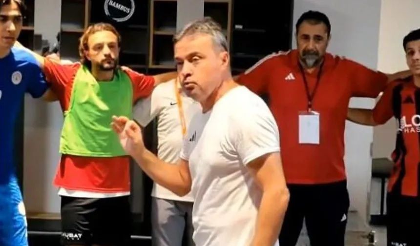 Karaköprü Belediyespor’da Galibiyet Öncesi Motivasyon Konuşması