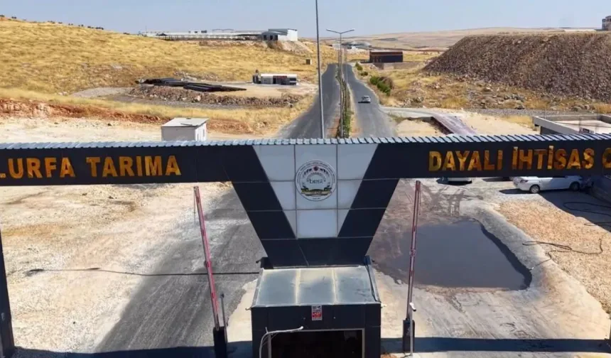 Şanlıurfa Besi OTB’de Çalışmalar Hızlandı: Dezenfeksiyon Tüneli Kuruluyor