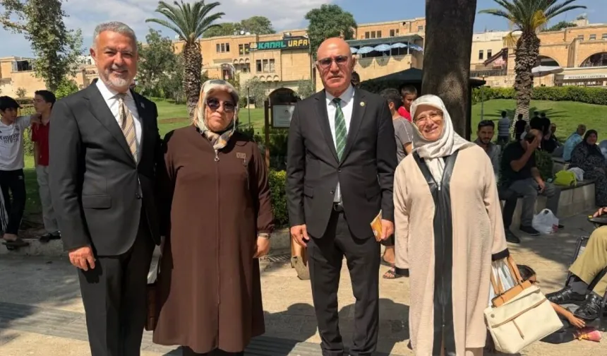 Şanlıurfa’da Mahmut Tanal ve YENİ Parti Heyeti Esnafı Ziyaret Etti