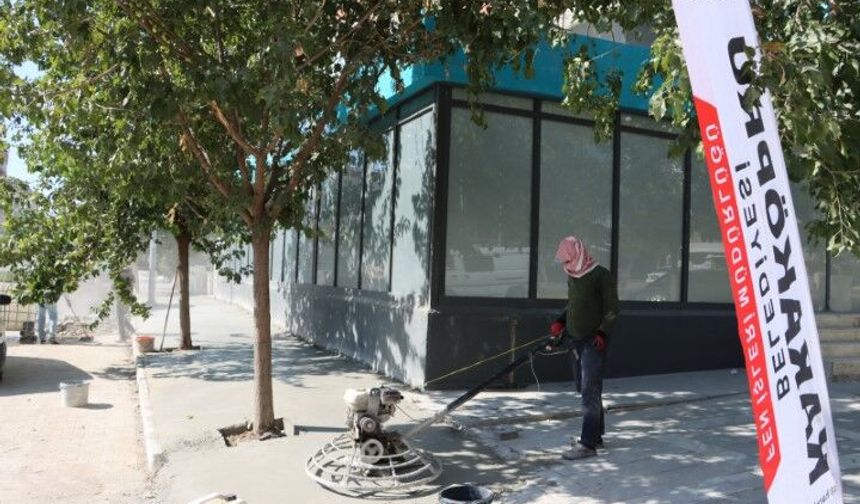 Şanlıurfa Karaköprü’de Bisiklet Yolu Çalışmaları Sürüyor