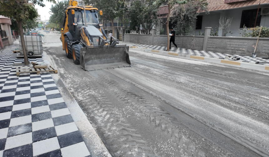 Karaköprü’de Sokaklar Yenileniyor: Çalışmalar Hız Kesmeden Sürüyor