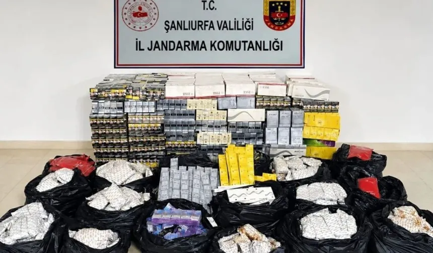 Şanlıurfa’da 1 Milyon 946 Bin TL’lik Kaçak Ürün Operasyonu
