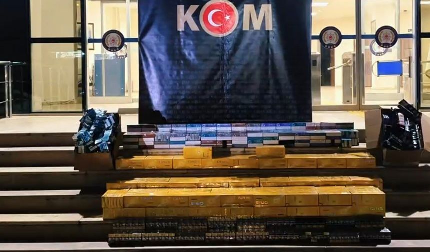 Şanlıurfa’da 4 Milyon TL’lik Kaçakçılık Operasyonu: 2 Kişi Tutuklandı