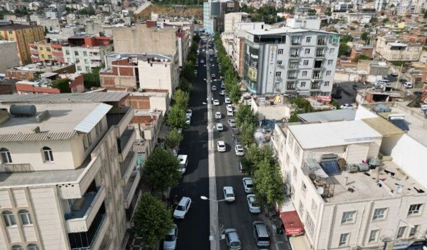 Şanlıurfa’da 860 Metrelik Cadde Baştan Sona Yenilendi
