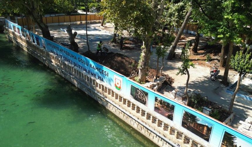 Şanlıurfa’da Balıklıgöl’e Yeni Sosyal Yaşam Alanı Geliyor