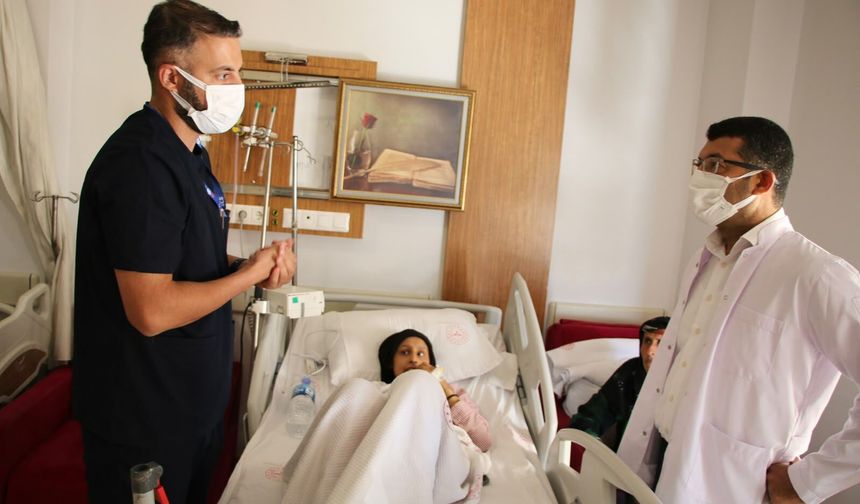 Şanlıurfa’da Başhekim Güzelçiçek Servisleri Yerinde İnceledi