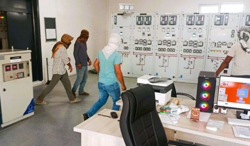 Şanlıurfa’da Trafo Merkezine Baskın! Güvenlik Görevlisini Etkisiz Hale Getirdiler