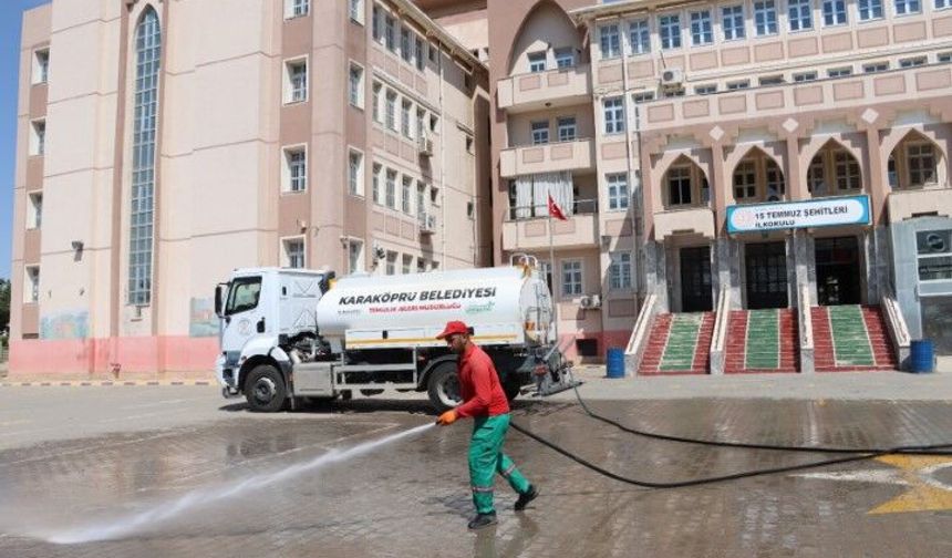 Şanlıurfa’da Okullar Açılmadan Önce Temizlik Seferberliği