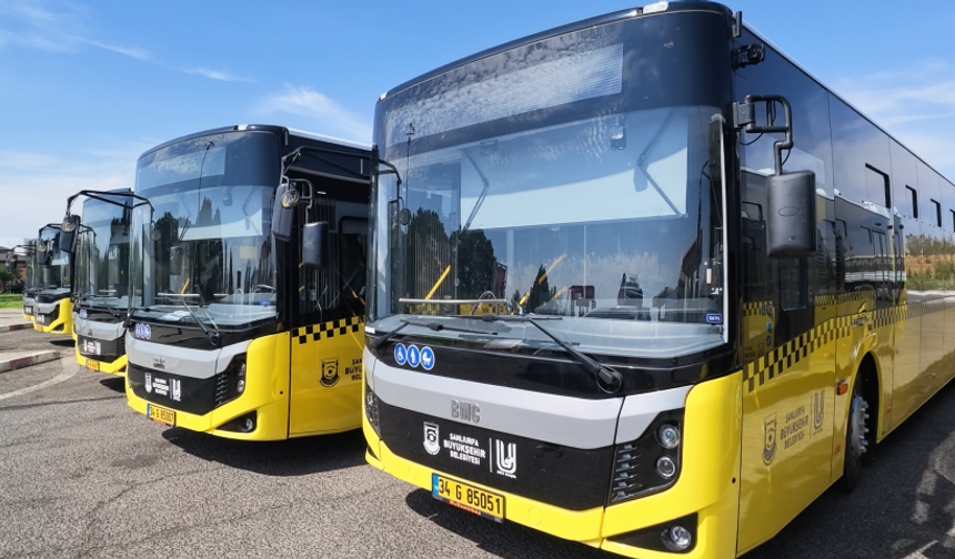 Şanlıurfa’da Toplu Ulaşım Filosuna 30 Yeni Otobüs Daha Katıldı