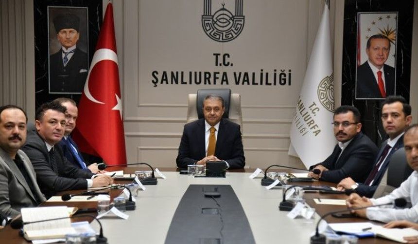 Şanlıurfa’da Ulaşım Çalışmaları İçin Koordinasyon Toplantısı