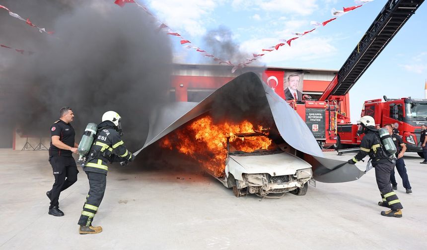 Şanlıurfa’da Yeni İtfaiye İstasyonu Açıldı!