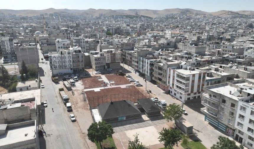 Şanlıurfa’da Yeni Park İçin Çalışmalar Başladı