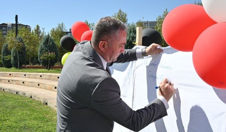Şanlıurfa’da “Uçurtmalar Vurulmasın, Gökyüzü Çocuklara Kalsın” Etkinliği
