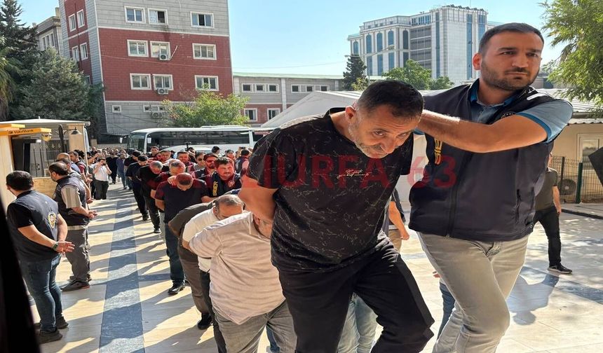 Şanlıurfa’da Yasa Dışı Bahis Soruşturmasında 27 Tutuklama
