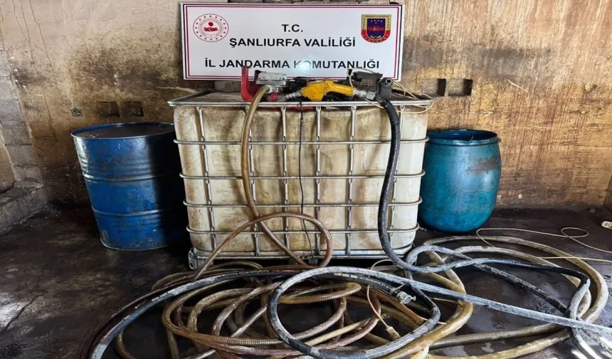 Şanlıurfa’da Kaçak Akaryakıt Operasyonu: 2 Gözaltı