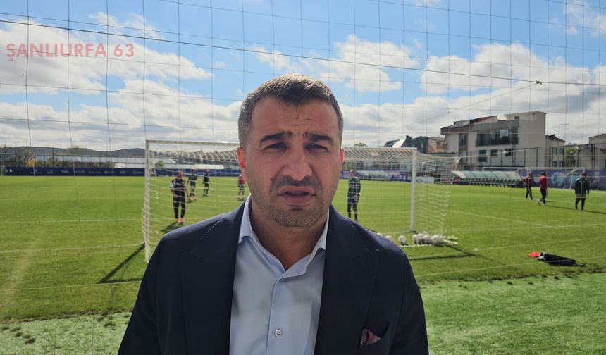 Şanlıurfaspor Başkanı Hasan Avcı’dan 3 Puan Mesajı