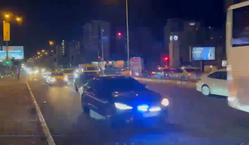 Şanlıurfa’da TEKNOFEST Sonrası Trafik Yoğunluğu Gece Boyunca Sürdü