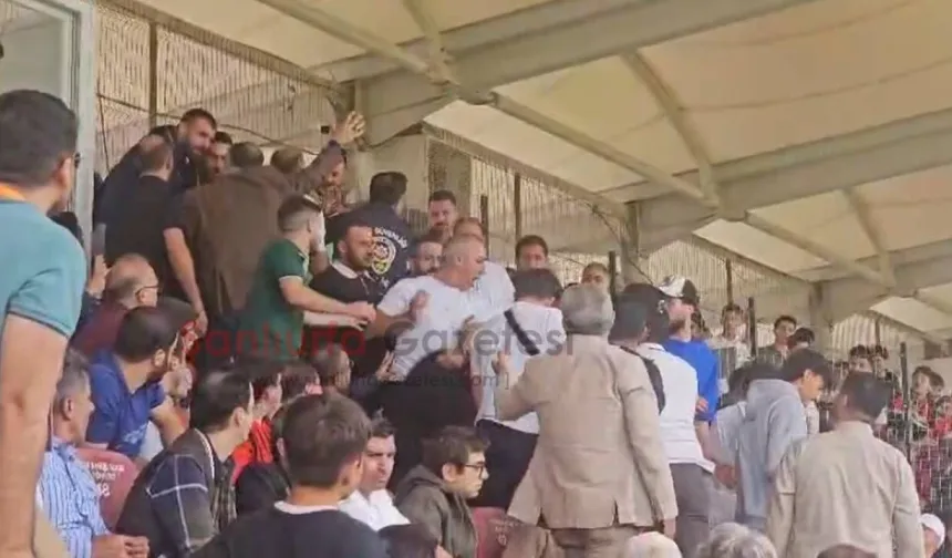 Şanlıurfa’da Karaköprü Belediyespor-Bitlispor Maçında Gerginlik Yaşandı
