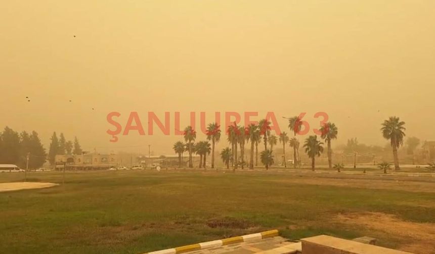 Şanlıurfa’da Toz Yağışı Etkisini Artırdı: Kent Gri Buluta Büründü