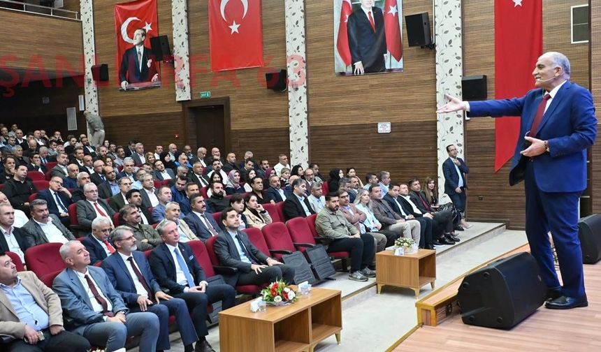 Şanlıurfa’da Okul Yöneticilerine Kişisel Gelişim Konferansı
