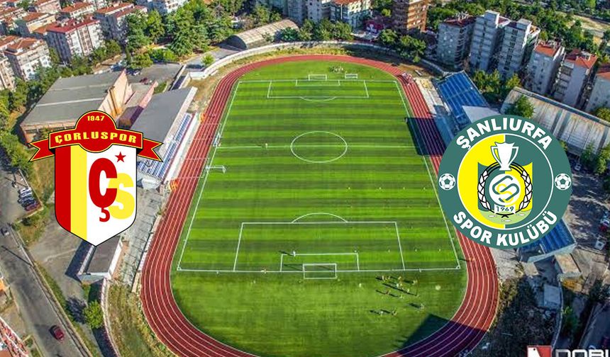 Şanlıurfaspor’un Çorlu Spor 1947 Maçının Hakemleri Açıklandı
