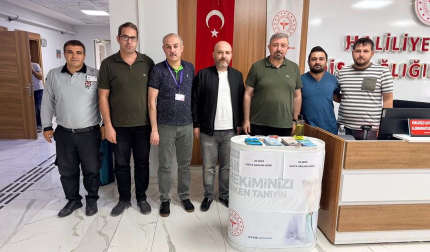 Şanlıurfa’da Hasta Hakları Günü İçin Farkındalık Etkinliği Düzenlendi