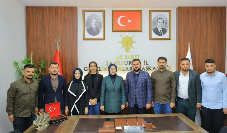 Şanlıurfa Milletvekili Yazmacı’dan AK Parti İl Gençlik Kollarına Ziyaret