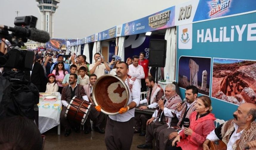 TEKNOFEST Şanlıurfa’da Haliliye Belediyesi Standına Yoğun İlgi