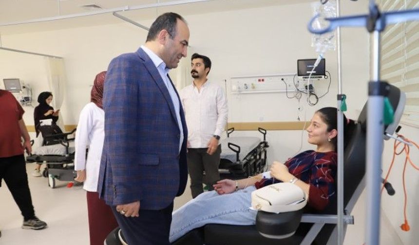 Şanlıurfa İl Sağlık Müdürü Erhan Berk’ten Şehir Hastanesine Ziyaret