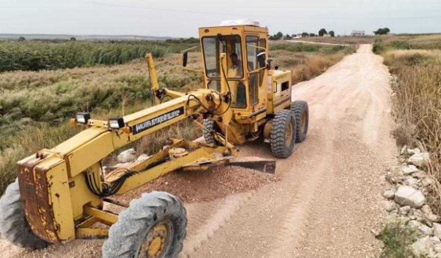 Şanlıurfa Karaköprü’de 11 Kilometrelik Yol Çalışması Başladı