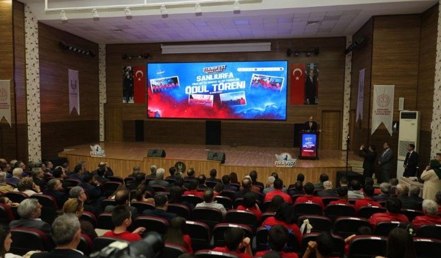 Şanlıurfa’da TEKNOFEST Şampiyonlarına Ödül Yağdı