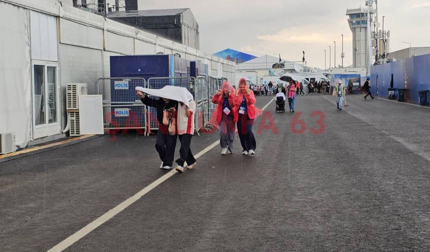 Şanlıurfa’da TEKNOFEST Coşkusu Yağmura Rağmen Devam Etti