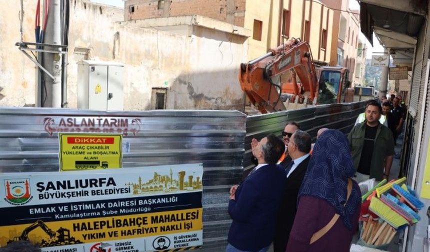 Şanlıurfa’da Turizm Projesi İçin 95 Yapı Kamulaştırıldı, Yıkımlar Sürüyor
