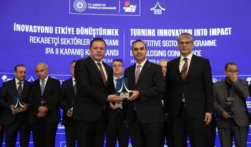 ŞUTSO’nun Gıda Analiz Merkezi Projesine Ankara’da Ödül