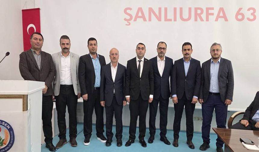 Toç Bir-Sen Şanlıurfa Şube Başkanı Salih Şıtıl Yeniden Seçildi