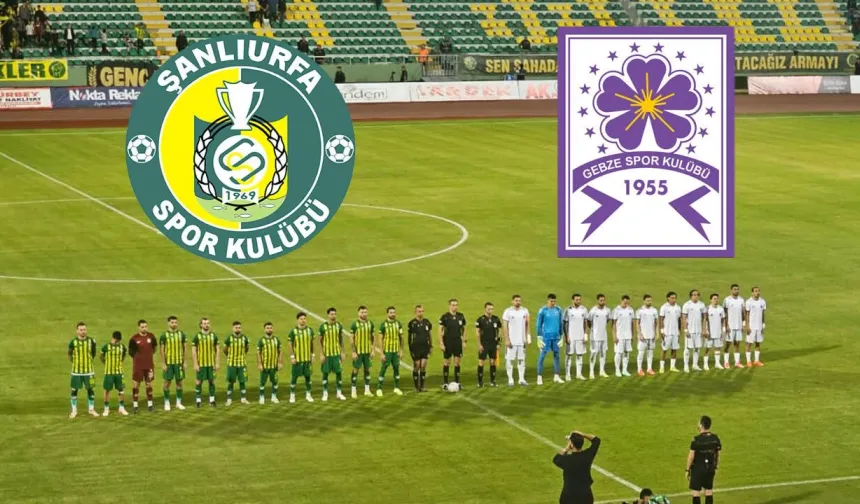Şanlıurfaspor Evinde Güzide Gebze Spor İle Berabere Kaldı