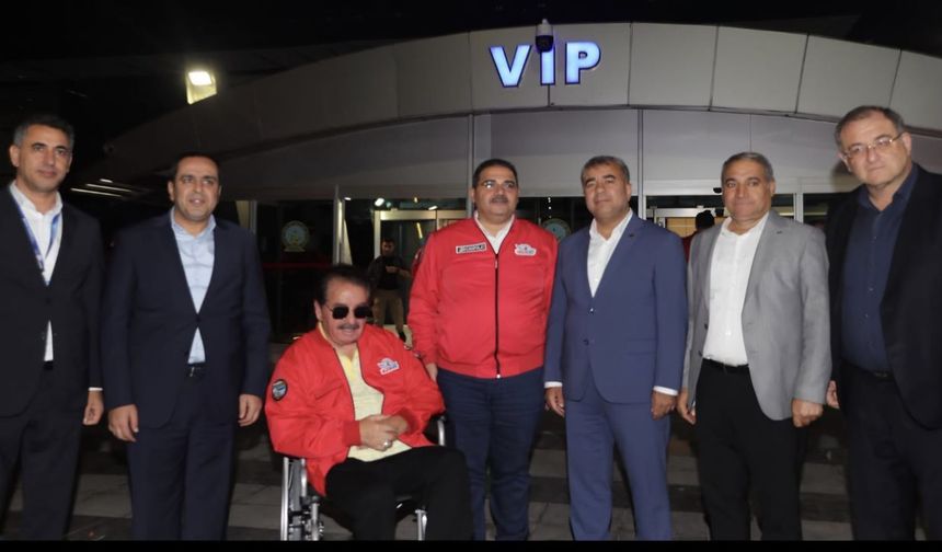 Şanlıurfa’da İbrahim Tatlıses heyecanı: TEKNOFEST için geldi
