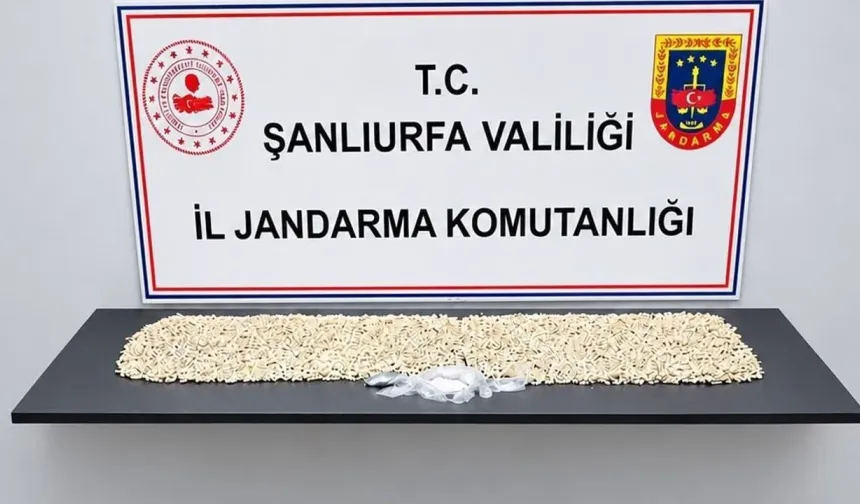 Şanlıurfa’da Uyuşturucu Operasyonu: 14 Bin 410 Captagon Ele Geçirildi
