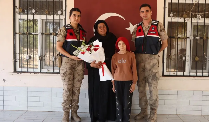 Şanlıurfa Jandarmasından Şehit Kasım Aksoy’un Ailesine Ziyaret