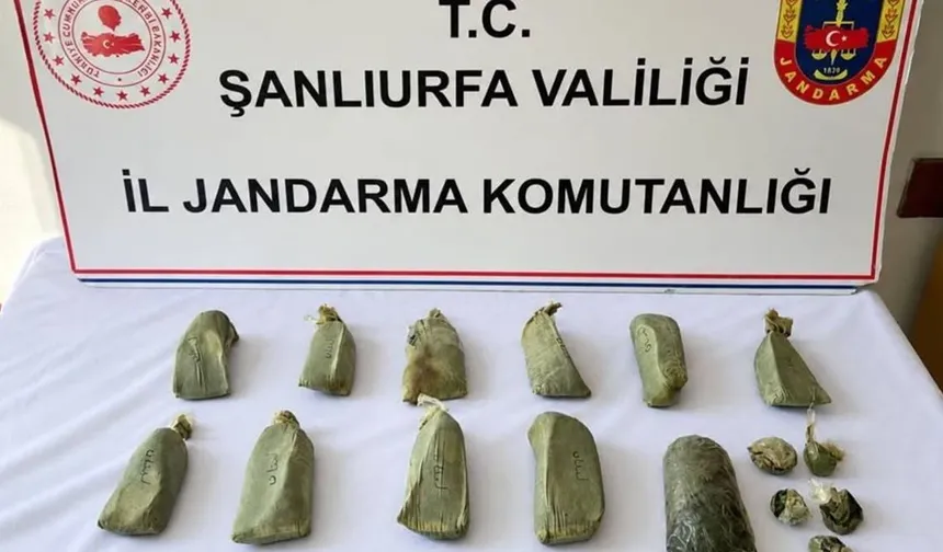 Şanlıurfa Jandarmasından Suruç’ta Narkotik Operasyonu
