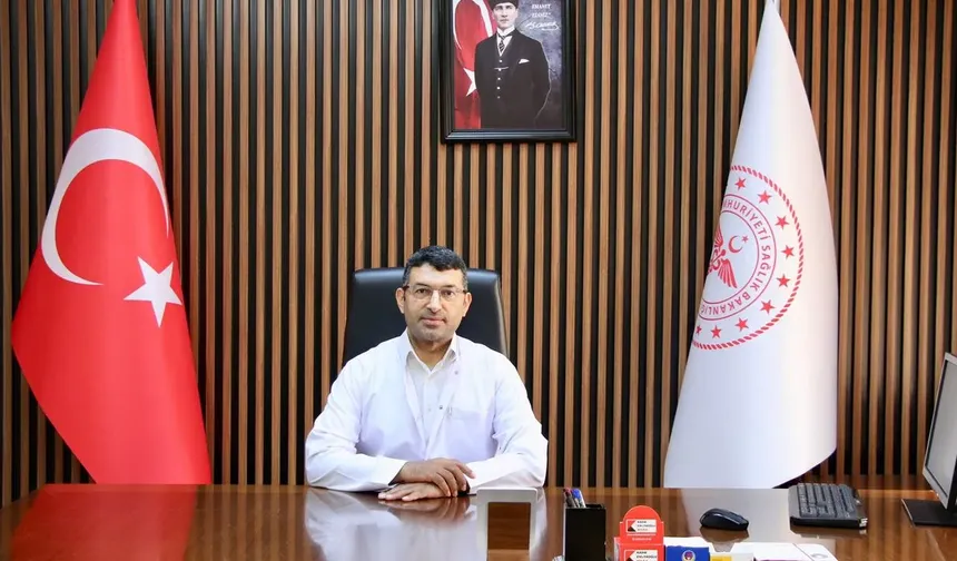 Şanlıurfa Eğitim ve Araştırma Hastanesi Başhekimi Güzelçiçek’ten 29 Ekim Mesajı