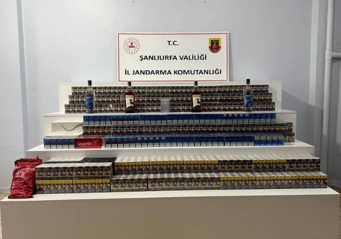 Viranşehir'de Dev Kaçakçılık Operasyonu! Binlerce Ürün Ele Geçirildi-1