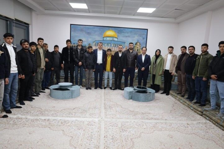 Ak Parti İl Başkanı Günbegi Hilvan İlçesini Ziyaret Etti (5) (Küçük)